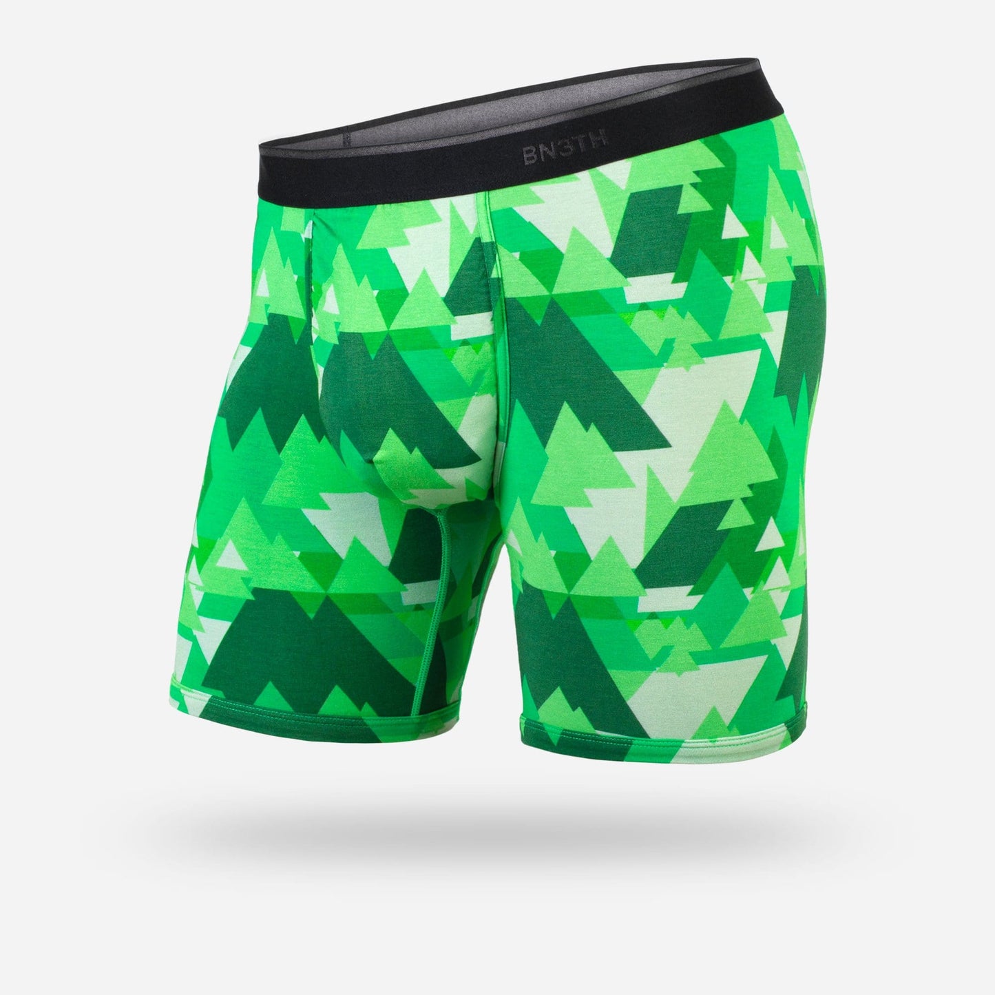 MENS CLASSIC BOXER BRIEF: GEOTREES GREEN