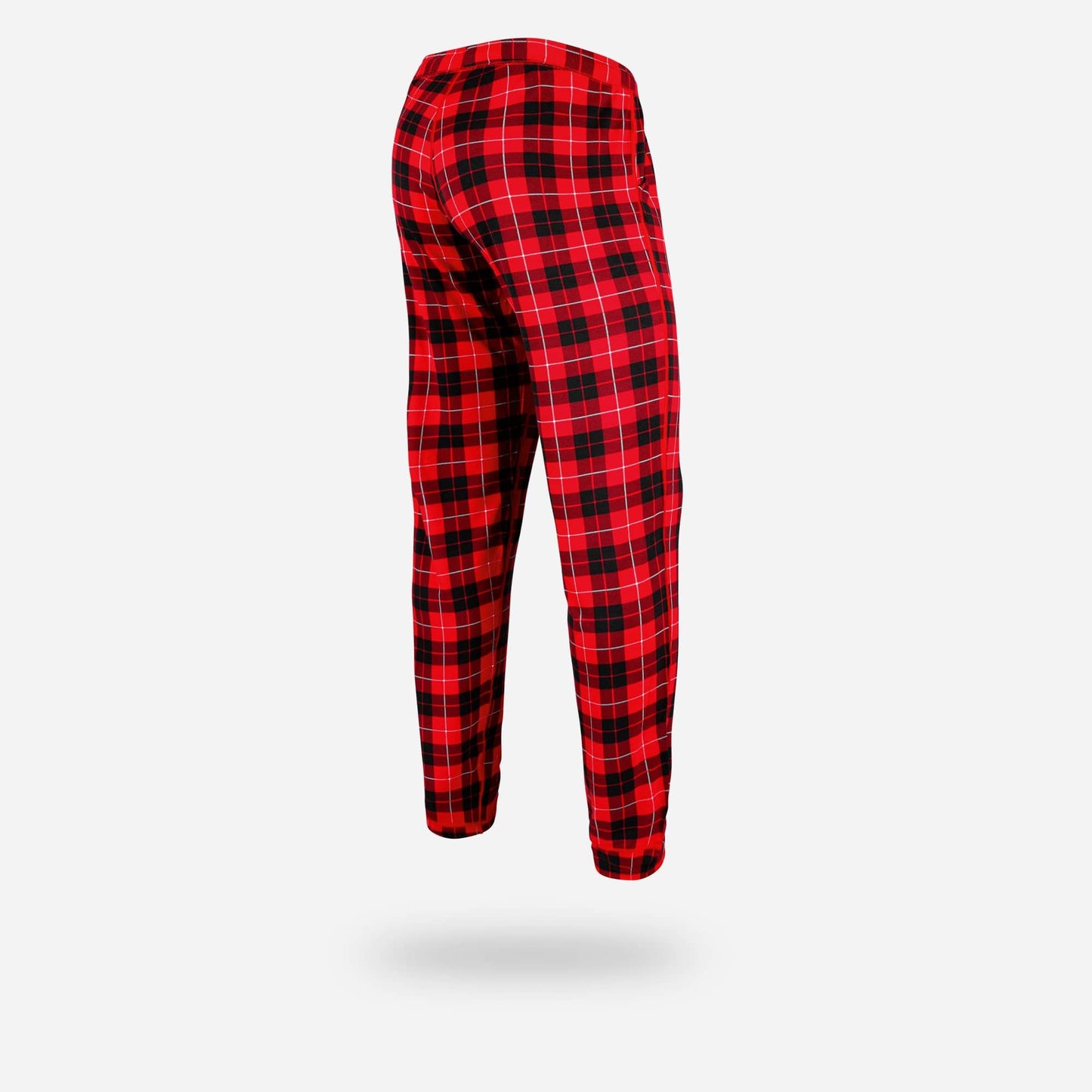 PJ LONG LOUNGE PANTS : FIRESIDE PLAID RED
