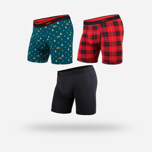 CLASSIC BOXER BRIEF : HOME FOR THE HOLIDAYS 3 PACK