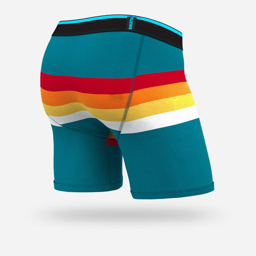 CLASSIC BOXER BRIEF : RETROSTRIPE TEAL