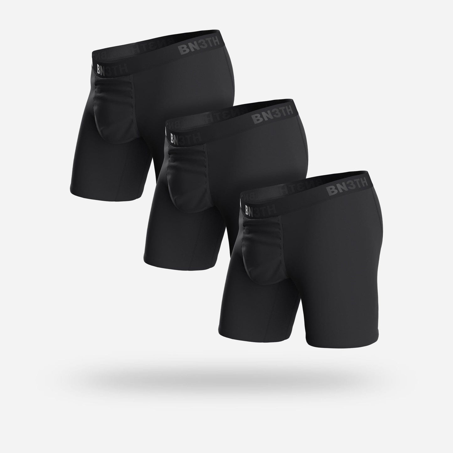 CLASSIC BOXER BRIEF : BLACK 3 PACK