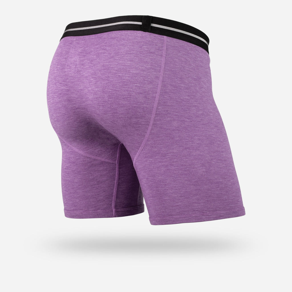 INFINITE BOXER BRIEF : AUBERGINE